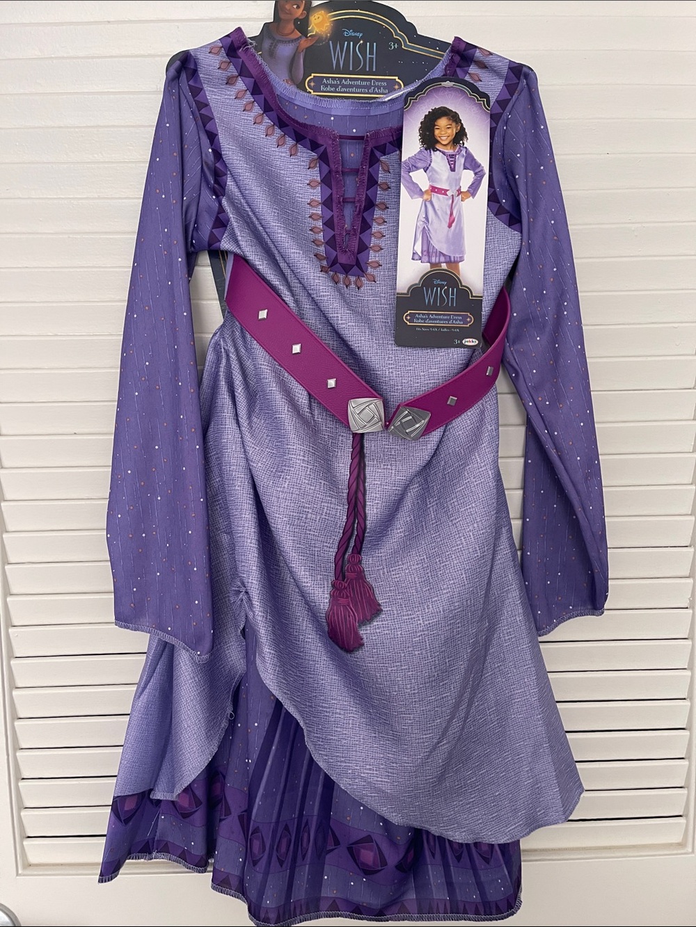 Disney’s Wish kids costume Ashas adventure dress